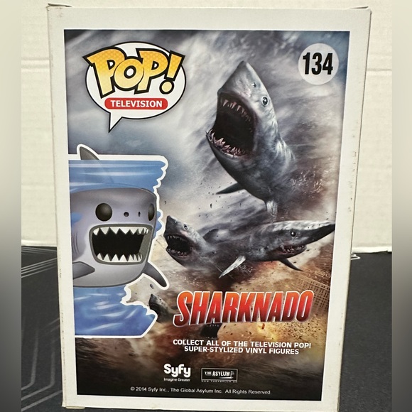 Sharknado Funko Pop! #134 - Vaulted - Picture 5 of 6